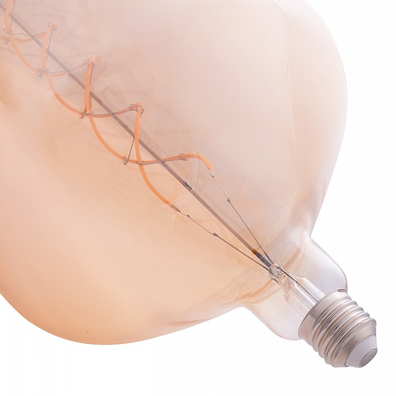 ΦΩΤΙΣΤΙΚΟ ΟΡΟΦΗΣ ΚΡΕΜΑΣΤΟ ΜΕ ΛΑΜΠΤΗΡΑ HM11930.01--ΣΧΟΙΝΙ 1m ΠΑΧΟΥΣ 2cm-ΝΤΟΥΙ Ε27