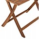 ΣΕΤ ΤΡΑΠΕΖΑΡΙΑΣ ΕΞΩΤ. ΧΩΡΟΥ 6ΤΜΧ KENDALL HM11954 ΜΑΣΙΦ ΞΥΛΟ TEAK ΦΥΣΙΚΟ
