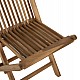 ΣΕΤ ΤΡΑΠΕΖΑΡΙΑΣ ΕΞΩΤ. ΧΩΡΟΥ 5ΤΜΧ KENDALL HM11956 ΜΑΣΙΦ ΞΥΛΟ TEAK ΦΥΣΙΚΟ