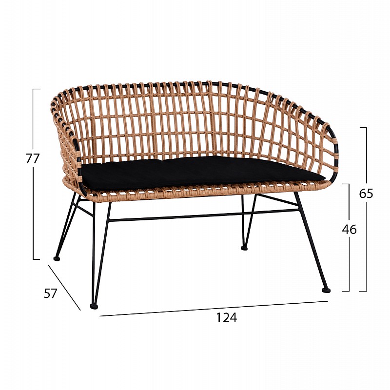 ΣΕΤ ΕΞΩΤ.ΧΩΡΟΥ 4ΤΜΧ ALLEGRA HM21051 ΣΥΝΘ.RATTAN ΜΠΕΖ-ΜΑΥΡΟ ΜΕΤΑΛΛΟ ΣΕΤ ΕΞΩΤ.ΧΩΡΟΥ 4ΤΜΧ ALLEGRA HM21051 ΣΥΝΘ.RATTAN ΜΠΕΖ-ΜΑΥΡΟ ΜΕΤΑΛΛΟ