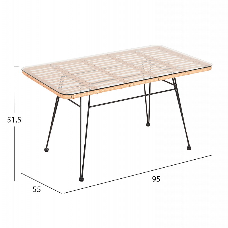 ΣΕΤ ΣΑΛΟΝΙ ΕΞΩΤΕΡΙΚΟΥ ΧΩΡΟΥ 4ΤΜΧ ALLEGRA HM21052 WICKER-ΜΕΤΑΛΛΟ ΣΕΤ ΣΑΛΟΝΙ ΕΞΩΤΕΡΙΚΟΥ ΧΩΡΟΥ 4ΤΜΧ ALLEGRA HM21052 WICKER-ΜΕΤΑΛΛΟ