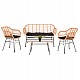 ΣΕΤ ΣΑΛΟΝΙ ΕΞΩΤΕΡΙΚΟΥ ΧΩΡΟΥ 4ΤΜΧ ALLEGRA HM21052 WICKER-ΜΕΤΑΛΛΟ ΣΕΤ ΣΑΛΟΝΙ ΕΞΩΤΕΡΙΚΟΥ ΧΩΡΟΥ 4ΤΜΧ ALLEGRA HM21052 WICKER-ΜΕΤΑΛΛΟ