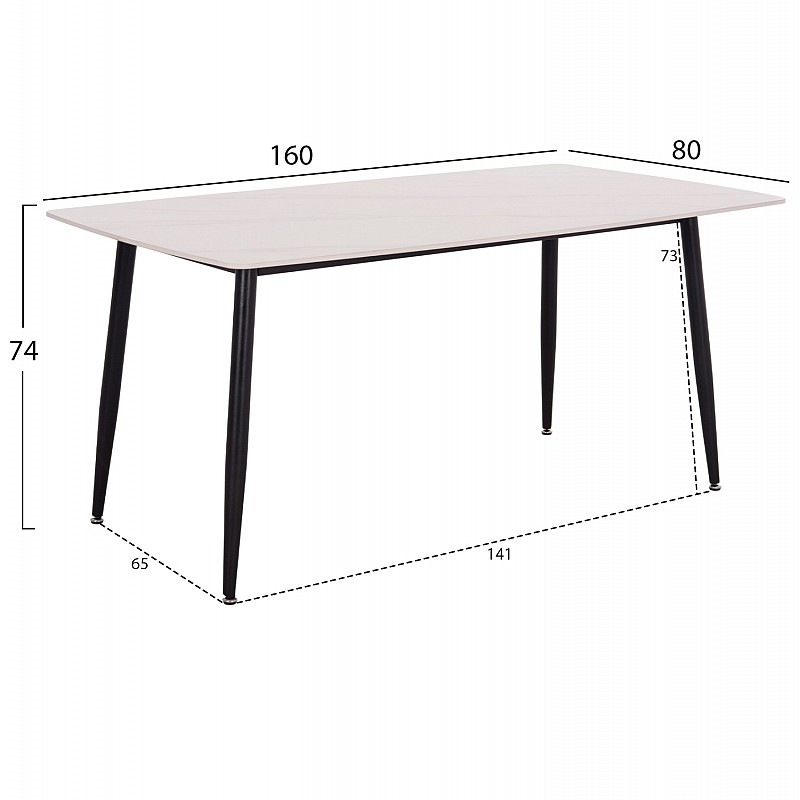ΣΕΤ ΤΡΑΠΕΖΑΡΙΑΣ 7ΤΜΧ RAVEN HM21070.01 ΚΕΡΑΜΙΚΟ TOP--4 ΚΑΡΕΚΛΕΣ & 2 ΠΟΛΥΘΡΟΝΕΣ ΕΚΡΟΥ