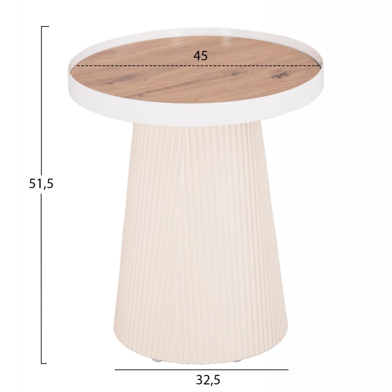 ΣΕΤ 2ΤΜΧ ΤΡΑΠΕΖΙΑ ΣΑΛΟΝΙΟΥ DUNCAN HM21082 MDF ΚΡΕΜ ΚΑΙ ΚΕΡΑΜΙΚΟ TOP Φ80εκ & Φ45εκ ΣΕΤ 2ΤΜΧ ΤΡΑΠΕΖΙΑ ΣΑΛΟΝΙΟΥ DUNCAN HM21082 MDF ΚΡΕΜ ΚΑΙ ΚΕΡΑΜΙΚΟ TOP Φ80εκ & Φ45εκ