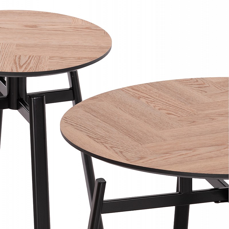 ΣΕΤ 2ΤΜΧ ΤΡΑΠΕΖΙΑ ΣΑΛΟΝΙΟΥ NORTON HM21088 MDF-ΜΕΤΑΛΛΟ Φ80εκ & Φ45εκ ΣΕΤ 2ΤΜΧ ΤΡΑΠΕΖΙΑ ΣΑΛΟΝΙΟΥ NORTON HM21088 MDF-ΜΕΤΑΛΛΟ Φ80εκ & Φ45εκ