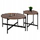 ΣΕΤ 2ΤΜΧ ΤΡΑΠΕΖΙΑ ΣΑΛΟΝΙΟΥ RONDA HM21089.03 MDF ΣΕ ΚΑΡΥΔΙ ΧΡΩΜΑ Φ80εκ & Φ50εκ ΣΕΤ 2ΤΜΧ ΤΡΑΠΕΖΙΑ ΣΑΛΟΝΙΟΥ RONDA HM21089.03 MDF ΣΕ ΚΑΡΥΔΙ ΧΡΩΜΑ Φ80εκ & Φ50εκ