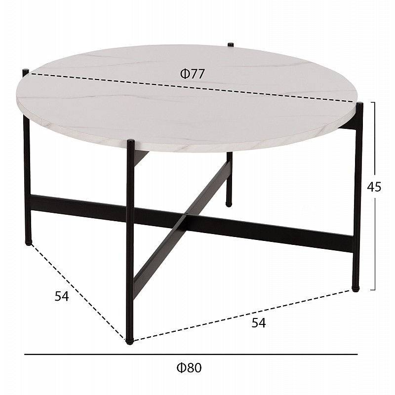 ΣΕΤ 2ΤΜΧ ΤΡΑΠΕΖΙΑ ΣΑΛΟΝΙΟΥ RONDA HM21089.04 MDF ΛΕΥΚΟ ΜΑΡΜΑΡΟ Φ80εκ & Φ50εκ ΣΕΤ 2ΤΜΧ ΤΡΑΠΕΖΙΑ ΣΑΛΟΝΙΟΥ RONDA HM21089.04 MDF ΛΕΥΚΟ ΜΑΡΜΑΡΟ Φ80εκ & Φ50εκ