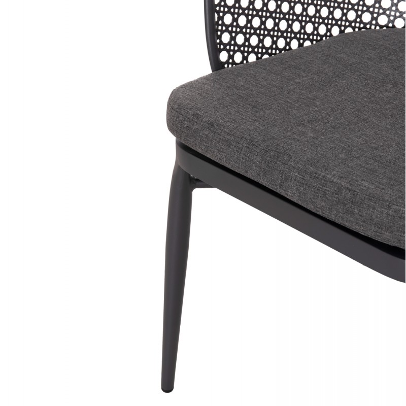 ΣΕΤ LOUNGE 3TMX ΕΞ.ΧΩΡΟΥ OREGO HM21106.01 ΑΛΟΥΜΙΝΙΟ ΣΕ ΣΚΟΥΡΟ ΓΚΡΙ