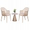 ΣΕΤ LOUNGE 3TMX ΕΞ.ΧΩΡΟΥ OREGO HM21106.03 ΑΛΟΥΜΙΝΙΟ ΣΕ ΚΑΠΟΥΤΣΙΝΟ