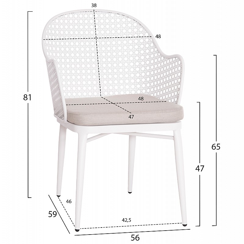 ΣΕΤ LOUNGE 3TMX ΕΞ.ΧΩΡΟΥ OREGO HM21107.02 ΑΛΟΥΜΙΝΙΟ & ΜΕΤΑΛΛΟ ΣΕ ΛΕΥΚΟ ΣΕΤ LOUNGE 3TMX ΕΞ.ΧΩΡΟΥ OREGO HM21107.02 ΑΛΟΥΜΙΝΙΟ & ΜΕΤΑΛΛΟ ΣΕ ΛΕΥΚΟ