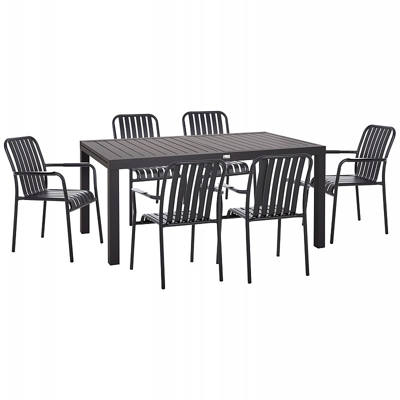 ΣΕΤ ΤΡΑΠΕΖΑΡΙΑΣ ΕΞ.ΧΩΡΟΥ 7ΤΜΧ KRUM HM21152 ΣΚΟΥΡΟ ΓΚΡΙ ΑΛΟΥΜΙΝΙΟ ΣΕΤ ΤΡΑΠΕΖΑΡΙΑΣ ΕΞ.ΧΩΡΟΥ 7ΤΜΧ KRUM HM21152 ΣΚΟΥΡΟ ΓΚΡΙ ΑΛΟΥΜΙΝΙΟ