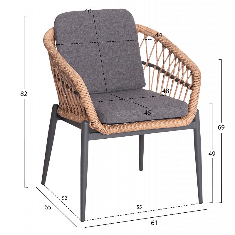 ΣΕΤ ΤΡΑΠΕΖΑΡΙΑΣ ΕΞ.ΧΩΡΟΥ 7ΤΜΧ KRUM HM21157 ΣΚΟΥΡΟ ΓΚΡΙ ΑΛΟΥΜΙΝΙΟ--P.E.RATTAN ΣΕΤ ΤΡΑΠΕΖΑΡΙΑΣ ΕΞ.ΧΩΡΟΥ 7ΤΜΧ KRUM HM21157 ΣΚΟΥΡΟ ΓΚΡΙ ΑΛΟΥΜΙΝΙΟ--P.E.RATTAN