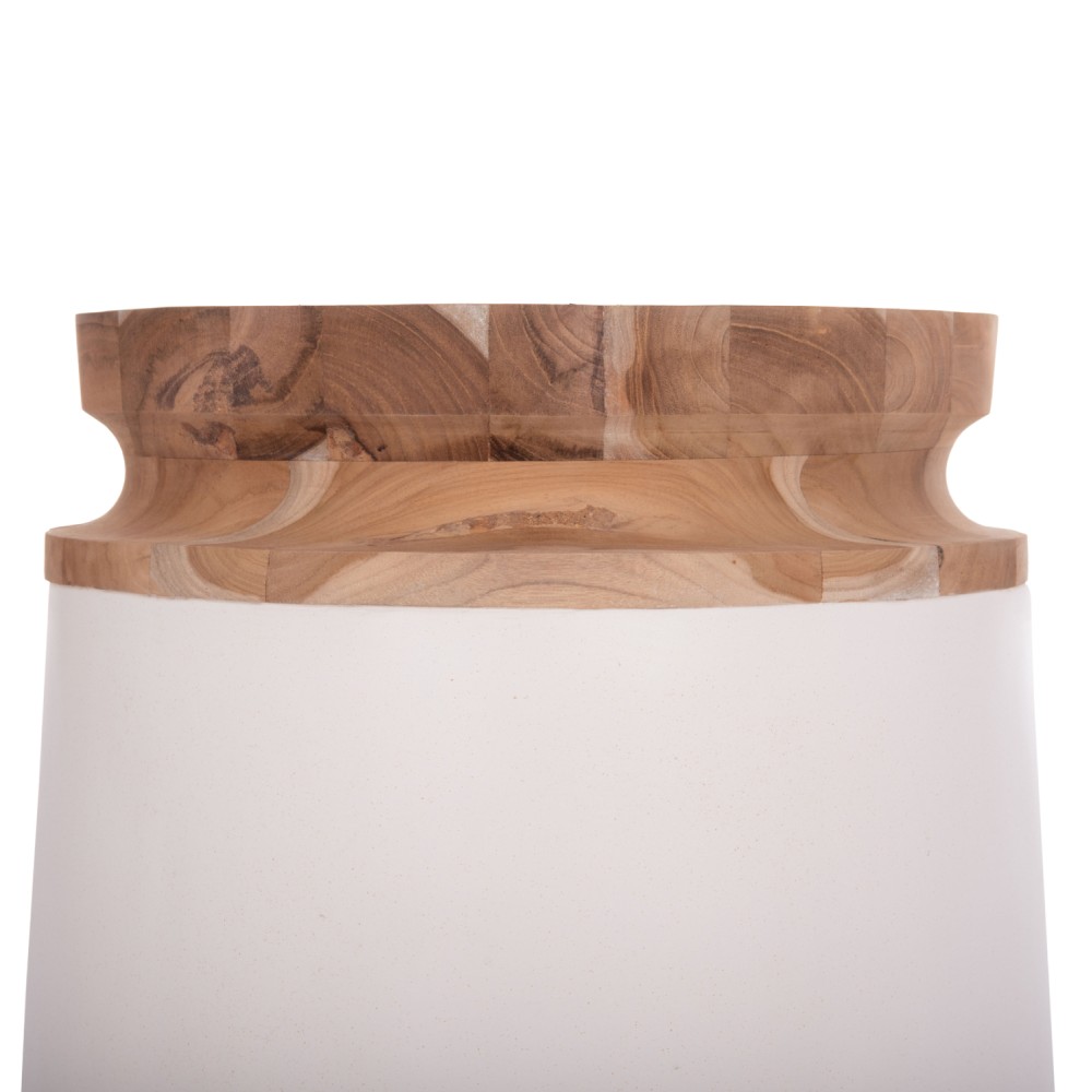 ΔΙΑΚΟΣΜΗΤΙΚΑ ΒΑΖΑ ΔΑΠΕΔΟΥ 2ΤΜΧ LINTER HM21140.02 FIBER CEMENT ΛΕΥΚΟ-ΞΥΛΟ ΤΕΑΚ 47Υ & 60Υεκ