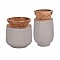 ΔΙΑΚΟΣΜΗΤΙΚΑ ΒΑΖΑ ΔΑΠΕΔΟΥ 2ΤΜΧ LINTER HM21140.03 FIBER CEMENT ΓΚΡΙ-ΞΥΛΟ ΤΕΑΚ 47Υ & 60Υεκ