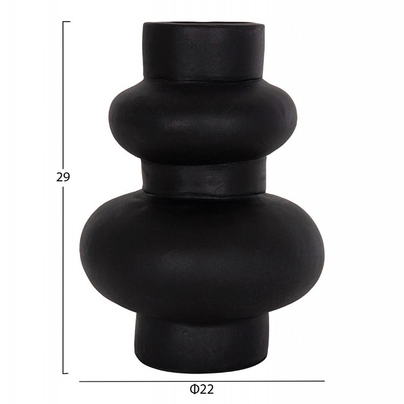 ΣΕΤ 3 ΕΠΙΤΡΑΠΕΖΙΑ ΔΙΑΚΟΣΜΗΤΙΚΑ ΒΑΖΑ LEKKAN ΗΜ21142.01 ΤΕΡΑΚΟΤΑ ΣΕ ΛΕΥΚΟ & ΜΑΥΡΟ