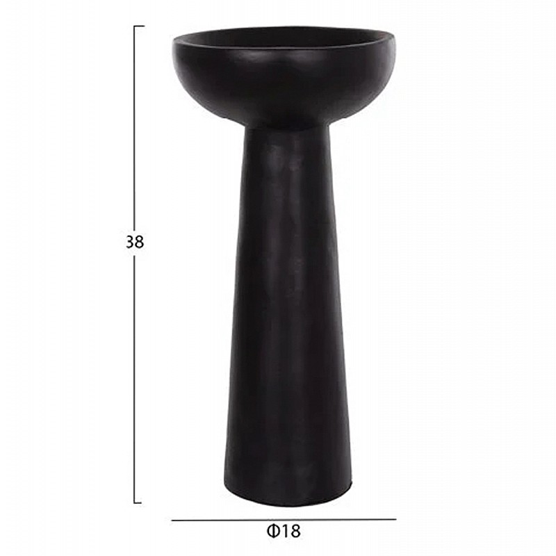 ΣΕΤ 3 ΕΠΙΤΡΑΠΕΖΙΑ ΔΙΑΚΟΣΜΗΤΙΚΑ ΒΑΖΑ LEKKAN ΗΜ21142.02 ΤΕΡΑΚΟΤΑ ΣΕ ΛΕΥΚΟ & ΜΑΥΡΟ