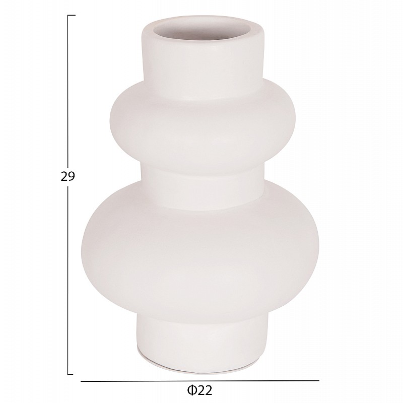 ΣΕΤ 3 ΕΠΙΤΡΑΠΕΖΙΑ ΔΙΑΚΟΣΜΗΤΙΚΑ ΒΑΖΑ LEKKAN ΗΜ21142.02 ΤΕΡΑΚΟΤΑ ΣΕ ΛΕΥΚΟ & ΜΑΥΡΟ