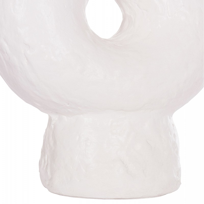 ΣΕΤ 2ΤΜΧ ΕΠΙΤΡΑΠΕΖΙΑ ΔΙΑΚΟΣΜΗΤΙΚΑ ΒΑΖΑ NAMENTIS HM21143.02 ΤΕΡΑΚΟΤΑ ΛΕΥΚΟ & ΒΥΣΣΙΝΙ