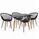 ΣΕΤ ΤΡΑΠΕΖΑΡΙΑΣ 5ΤΜΧ ARIADNE HM21174 MDF TOP & ΠΟΛΥΠΡΟΠΥΛΕΝΙΟ ΣΕ ΜΑΥΡΟ ΣΕΤ ΤΡΑΠΕΖΑΡΙΑΣ 5ΤΜΧ ARIADNE HM21174 MDF TOP & ΠΟΛΥΠΡΟΠΥΛΕΝΙΟ ΣΕ ΜΑΥΡΟ
