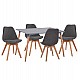 ΣΕΤ ΤΡΑΠΕΖΑΡΙΑΣ 5ΤΜΧ VEGAS HM21177 MDF TOP ΣΕ ΓΚΡΙ--ΥΦΑΣΜΑ ΣΕ ΓΚΡΙ ΣΕΤ ΤΡΑΠΕΖΑΡΙΑΣ 5ΤΜΧ VEGAS HM21177 MDF TOP ΣΕ ΓΚΡΙ--ΥΦΑΣΜΑ ΣΕ ΓΚΡΙ