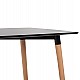 ΣΕΤ ΤΡΑΠΕΖΑΡΙΑΣ 5ΤΜΧ MINIMAL HM21178 MDF TOP ΣΕ ΜΑΥΡΟ-ΣΚΕΛΕΤΟΣ ΣΕ ΦΥΣΙΚΟ ΞΥΛΟΥ