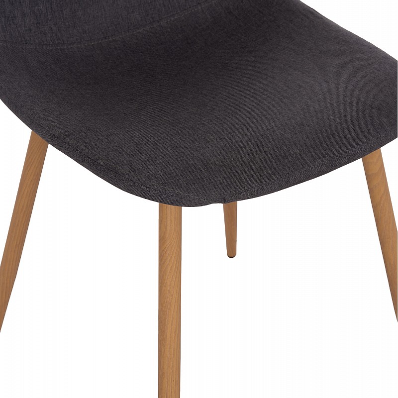 ΣΕΤ ΤΡΑΠΕΖΑΡΙΑΣ 5ΤΜΧ MINARDO HM21179 MDF TOP ΣΕ ΜΑΥΡΟ--ΣΚΟΥΡΟ ΓΚΡΙ ΥΦΑΣΜΑ