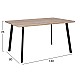 ΣΕΤ ΤΡΑΠΕΖΑΡΙΑΣ 5ΤΜΧ HM10347 ΤΡΑΠΕΖΙ 140x80x76 cm & 4 ΚΑΡΕΚΛΕΣ VEGAS ΣΕΤ ΤΡΑΠΕΖΑΡΙΑΣ 5ΤΜΧ HM10347 ΤΡΑΠΕΖΙ 140x80x76 cm & 4 ΚΑΡΕΚΛΕΣ VEGAS