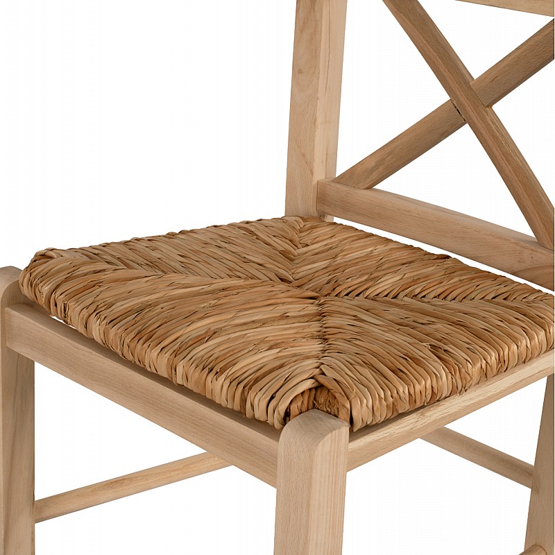 ΣΚΑΜΠΟ ΞΥΛΙΝΟ LUCIUS ΧΙΑΣΤΗ ΑΒΑΦΟ ΜΕ ΨΑΘΑ HM10375.02