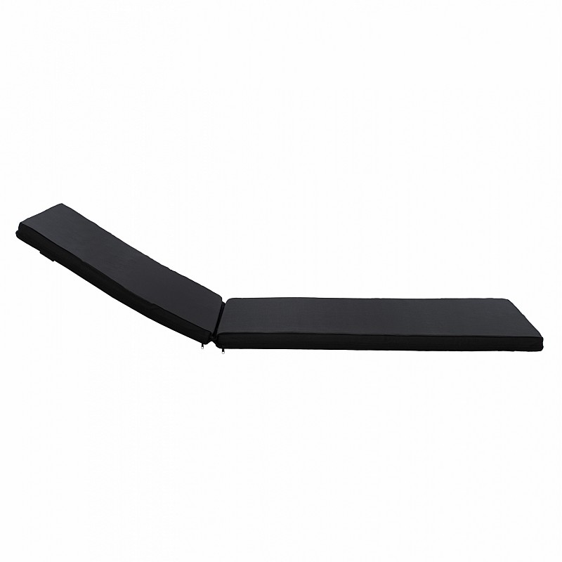 ΜΑΞΙΛΑΡΙ ΞΑΠΛΩΣΤΡΑΣ TEXTILENE 600gr/m2 2X1 SIFNOS ΜΑΥΡΟ HM11234.05T 196(117+1+78)x58x6εκ. ΜΑΞΙΛΑΡΙ ΞΑΠΛΩΣΤΡΑΣ TEXTILENE 600gr/m2 2X1 SIFNOS ΜΑΥΡΟ HM11234.05T 196(117+1+78)x58x6εκ.