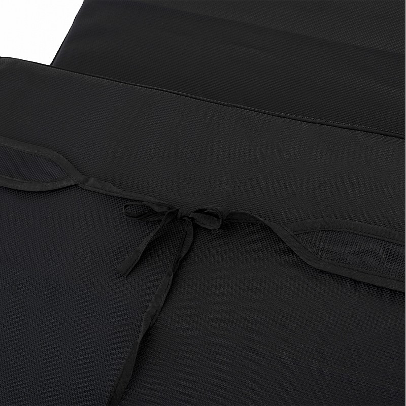 ΜΑΞΙΛΑΡΙ ΞΑΠΛΩΣΤΡΑΣ TEXTILENE 600gr/m2 2X1 SIFNOS ΜΑΥΡΟ HM11234.05T 196(117+1+78)x58x6εκ. ΜΑΞΙΛΑΡΙ ΞΑΠΛΩΣΤΡΑΣ TEXTILENE 600gr/m2 2X1 SIFNOS ΜΑΥΡΟ HM11234.05T 196(117+1+78)x58x6εκ.
