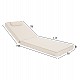ΜΑΞΙΛΑΡΙ ΞΑΠΛΩΣΤΡΑΣ TEXTILENE 600gr SIFNOS ΜΠΕΖ HM11236.60T 196(117+1+78)x58x9εκ. ΜΑΞΙΛΑΡΙ ΞΑΠΛΩΣΤΡΑΣ TEXTILENE 600gr SIFNOS ΜΠΕΖ HM11236.60T 196(117+1+78)x58x9εκ.