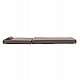 ΜΑΞΙΛΑΡΙ ΞΑΠΛΩΣΤΡΑΣ POLYESTER CHIOS ΓΚΡΙ HM11236.10P 196(117+1+78)x58x9εκ.