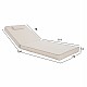 ΜΑΞΙΛΑΡΙ ΞΑΠΛΩΣΤΡΑΣ TEXTILENE 600gr/m2 2X1 SIFNOS ΜΠΕΖ HM11237.60T 194x70x11εκ. ΜΑΞΙΛΑΡΙ ΞΑΠΛΩΣΤΡΑΣ TEXTILENE 600gr/m2 2X1 SIFNOS ΜΠΕΖ HM11237.60T 194x70x11εκ.