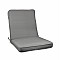 ΜΑΞΙΛΑΡΙ ΚΑΡΕΚΛΑΣ POLYESTER CHIOS ΓΚΡΙ HM11239.10P 100(45+55)X45X6εκ.