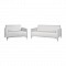 ΣΕΤ 2 ΤΜΧ ΚΑΝΑΠΕΣ 3ΘΕΣΙΟΣ ΚΑΙ 2ΘΕΣΙΟΣ NELLIE HM11274.02 ΛΕΥΚΟ ΧΡΩΜΑ