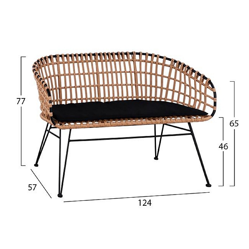 ΣΕΤ 4ΤΜΧ ΤΡΑΠΕΖΙ ΜΕ ΠΑΓΚΑΚΙ & 2 ΠΟΛΥΘΡΟΝΕΣ ALLEGRA WICKER ΜΠΕΖ HM10600 ΣΕΤ 4ΤΜΧ ΤΡΑΠΕΖΙ ΜΕ ΠΑΓΚΑΚΙ & 2 ΠΟΛΥΘΡΟΝΕΣ ALLEGRA WICKER ΜΠΕΖ HM10600