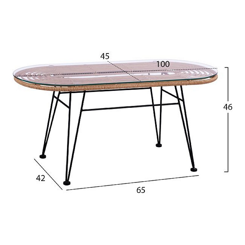 ΣΕΤ 4ΤΜΧ ΤΡΑΠΕΖΙ ΜΕ ΠΑΓΚΑΚΙ & 2 ΠΟΛΥΘΡΟΝΕΣ ALLEGRA WICKER ΜΠΕΖ HM10600 ΣΕΤ 4ΤΜΧ ΤΡΑΠΕΖΙ ΜΕ ΠΑΓΚΑΚΙ & 2 ΠΟΛΥΘΡΟΝΕΣ ALLEGRA WICKER ΜΠΕΖ HM10600