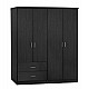 ΣΕΤ 2 ΤΜΧ ΝΤΟΥΛΑΠΑ 4ΦΥΛΛΗ ZEBRANO 160X42X181 HM11351.01 ΣΕΤ 2 ΤΜΧ ΝΤΟΥΛΑΠΑ 4ΦΥΛΛΗ ZEBRANO 160X42X181 HM11351.01