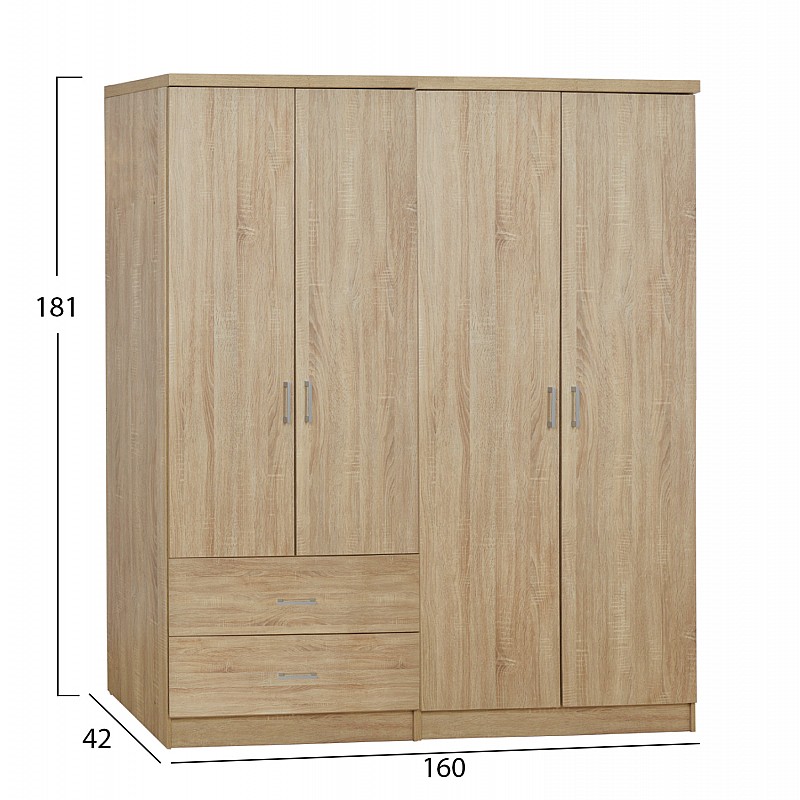 ΣΕΤ 2 ΤΜΧ ΝΤΟΥΛΑΠΑ 4ΦΥΛΛΗ SONAMA 160X42X181 HM11351.02 ΣΕΤ 2 ΤΜΧ ΝΤΟΥΛΑΠΑ 4ΦΥΛΛΗ SONAMA 160X42X181 HM11351.02