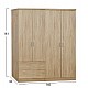 ΣΕΤ 2 ΤΜΧ ΝΤΟΥΛΑΠΑ 4ΦΥΛΛΗ SONAMA 160X42X181 HM11351.02 ΣΕΤ 2 ΤΜΧ ΝΤΟΥΛΑΠΑ 4ΦΥΛΛΗ SONAMA 160X42X181 HM11351.02