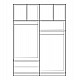 ΣΕΤ 4 ΤΜΧ ΝΤΟΥΠΑΛΑ 4ΦΥΛΛΗ ΜΕ ΠΑΤΑΡΙ ZEBRANO 160X42X241 HM11355.01 ΣΕΤ 4 ΤΜΧ ΝΤΟΥΠΑΛΑ 4ΦΥΛΛΗ ΜΕ ΠΑΤΑΡΙ ZEBRANO 160X42X241 HM11355.01