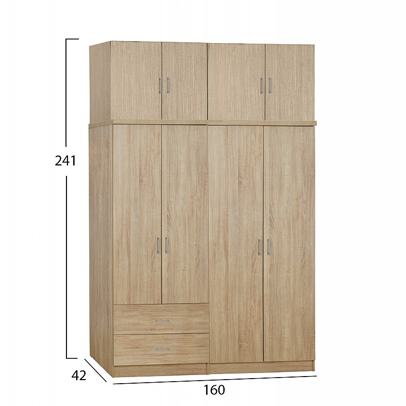ΣΕΤ 4 ΤΜΧ ΝΤΟΥΠΑΛΑ 4ΦΥΛΛΗ ΜΕ ΠΑΤΑΡΙ SONAMA 160X42X241 HM11355.02