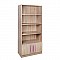 ΒΙΒΛΙΟΘΗΚΗ PLAYROOM SONAMA-ΡΟΖ HM10146.03 80X35X180εκ.