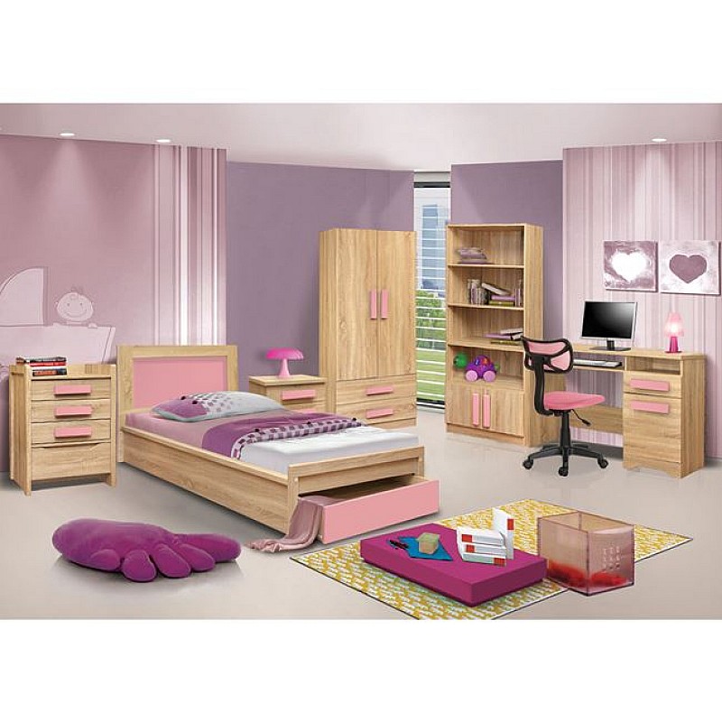 ΓΡΑΦΕΙΟ PLAYROOM SONAMA+ ΡΟΖ ΧΕΡΟΥΛΙ HM11154.02 110X55X76.5 ΓΡΑΦΕΙΟ PLAYROOM SONAMA+ ΡΟΖ ΧΕΡΟΥΛΙ HM11154.02 110X55X76.5