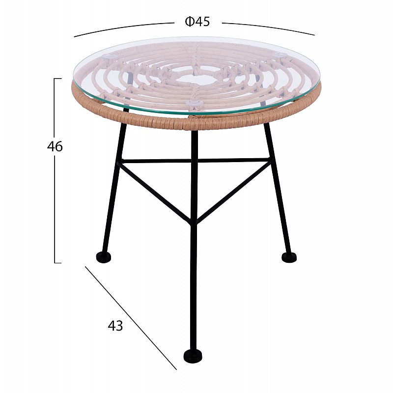 ΣΕΤ ΕΞΩΤΕΡΙΚΟΥ ΧΩΡΟΥ 3ΤΜΧ ALLEGRA HM10335 ΜΠΕΖ WICKER-ΜΕΤΑΛΛΟ ΣΕΤ ΕΞΩΤΕΡΙΚΟΥ ΧΩΡΟΥ 3ΤΜΧ ALLEGRA HM10335 ΜΠΕΖ WICKER-ΜΕΤΑΛΛΟ