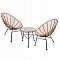 ΣΕΤ ΕΞΩΤΕΡΙΚΟΥ ΧΩΡΟΥ 3ΤΜΧ ALLEGRA HM10335 ΜΠΕΖ WICKER-ΜΕΤΑΛΛΟ