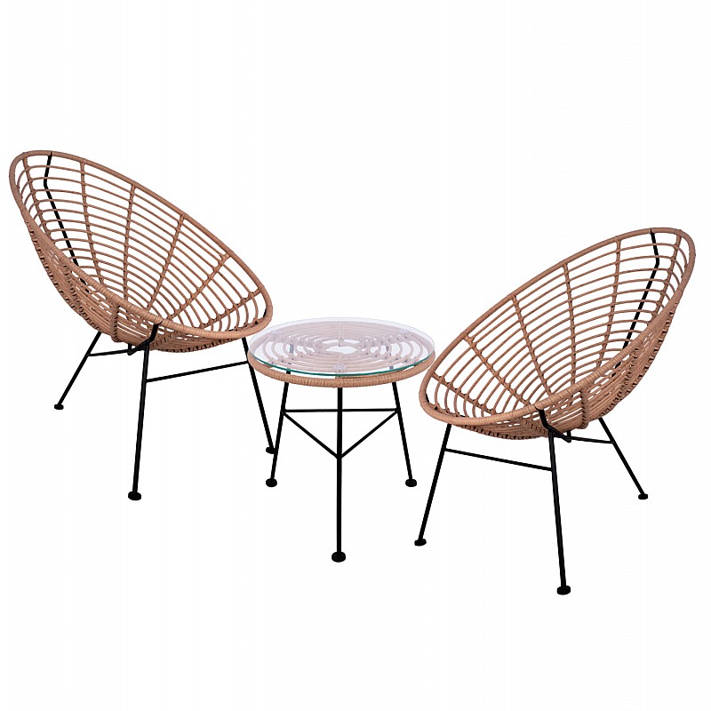 ΣΕΤ ΕΞΩΤΕΡΙΚΟΥ ΧΩΡΟΥ 3ΤΜΧ ALLEGRA HM10335 ΜΠΕΖ WICKER-ΜΕΤΑΛΛΟ ΣΕΤ ΕΞΩΤΕΡΙΚΟΥ ΧΩΡΟΥ 3ΤΜΧ ALLEGRA HM10335 ΜΠΕΖ WICKER-ΜΕΤΑΛΛΟ