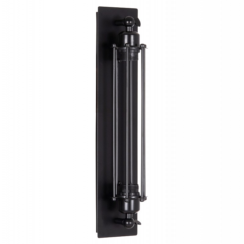 ΑΠΛΙΚΑ ΤΟΙΧΟΥ 2ΦΩΤΗ BEACON HM4463 ΜΕΤΑΛΛΟ ΣΕ ΜΑΥΡΟ 10x10x47Υεκ.
