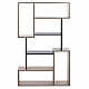 ΒΙΒΛΙΟΘΗΚΗ SHAY HM8768.02 85X22X140 ΓΚΡΙ ΒΙΒΛΙΟΘΗΚΗ SHAY HM8768.02 85X22X140 ΓΚΡΙ