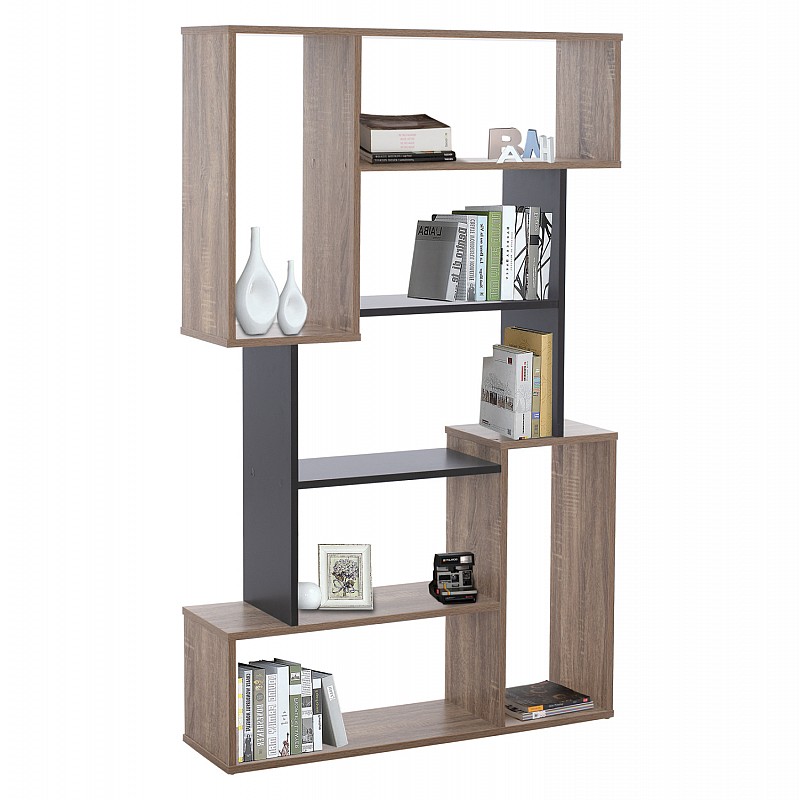 ΒΙΒΛΙΟΘΗΚΗ SHAY HM8768.02 85X22X140 ΓΚΡΙ ΒΙΒΛΙΟΘΗΚΗ SHAY HM8768.02 85X22X140 ΓΚΡΙ